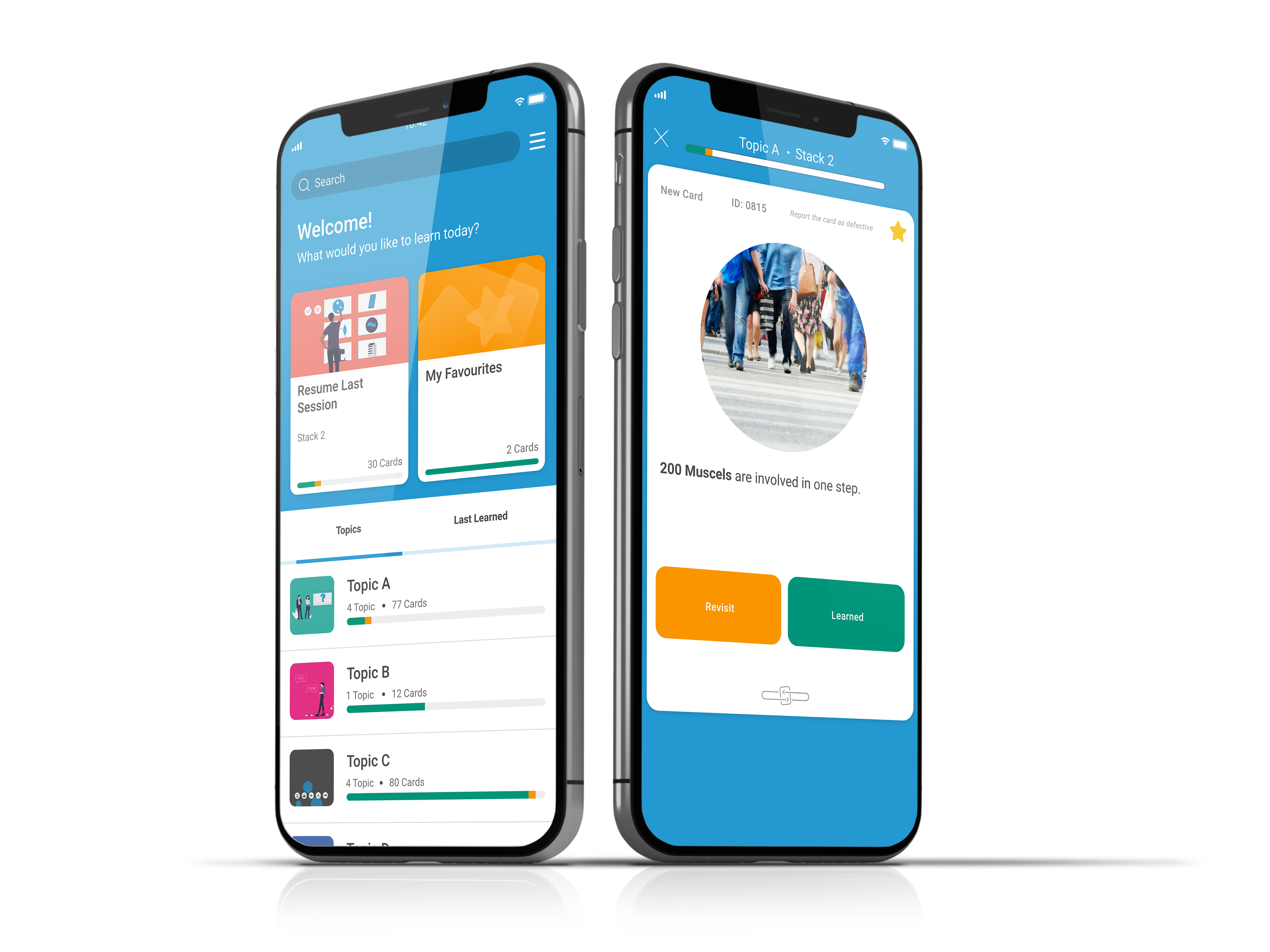 screenshot of Knowledgeworker Cards